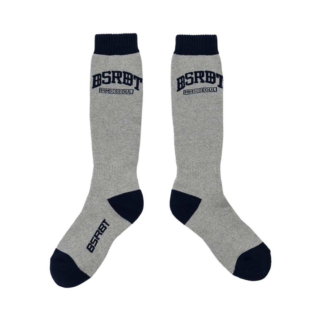 BSR2526FWSC007 Bsrabbit Bsrbt Seoul Snowboard Socks Melange