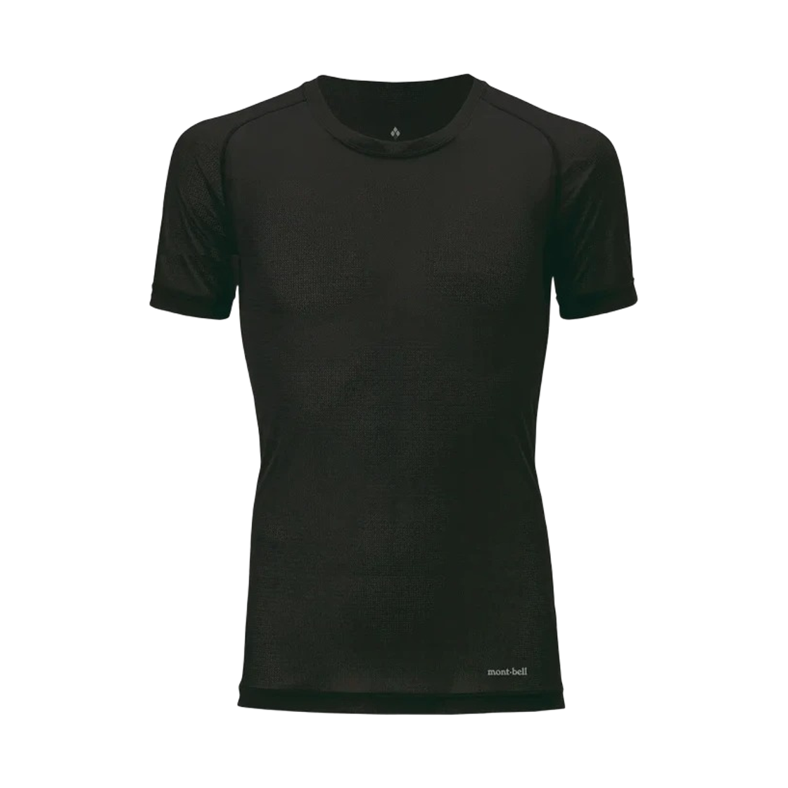1107752 Montbell Zeo-Line Cool Mesh T-Shirt Black