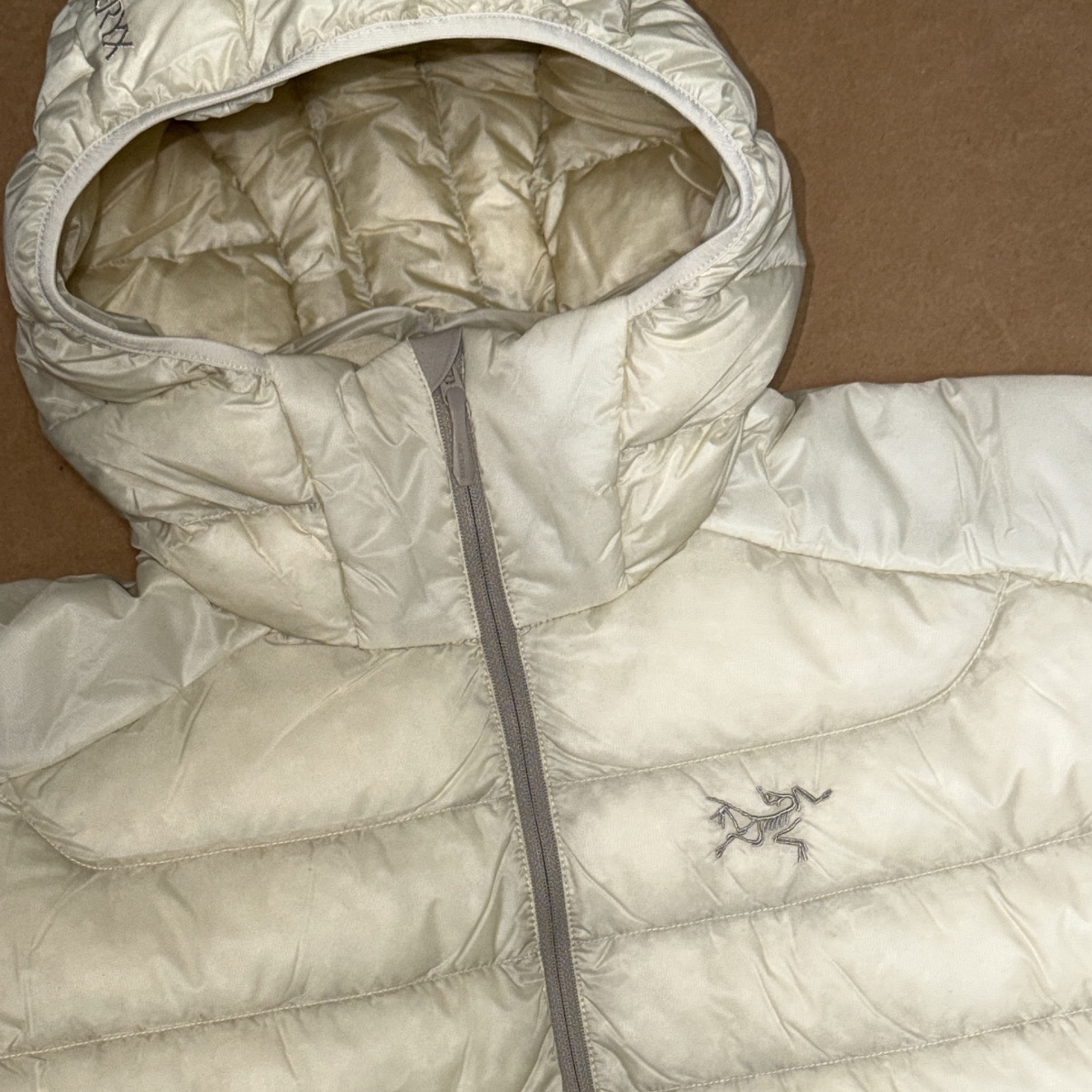 Arc'teryx Cerium Hoody Sea Salt 착용 스타일