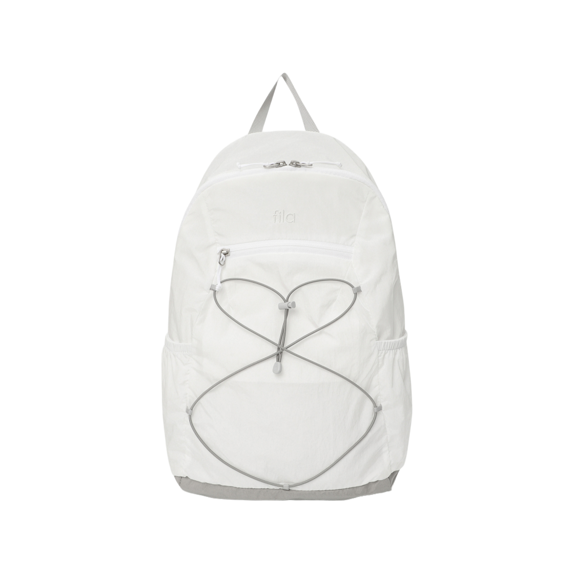 [6% 적립] 휠라 경량 스트링 백팩 v2 오프화이트([6% 적립] FILA Lightweight String Backpack v2 Off White)