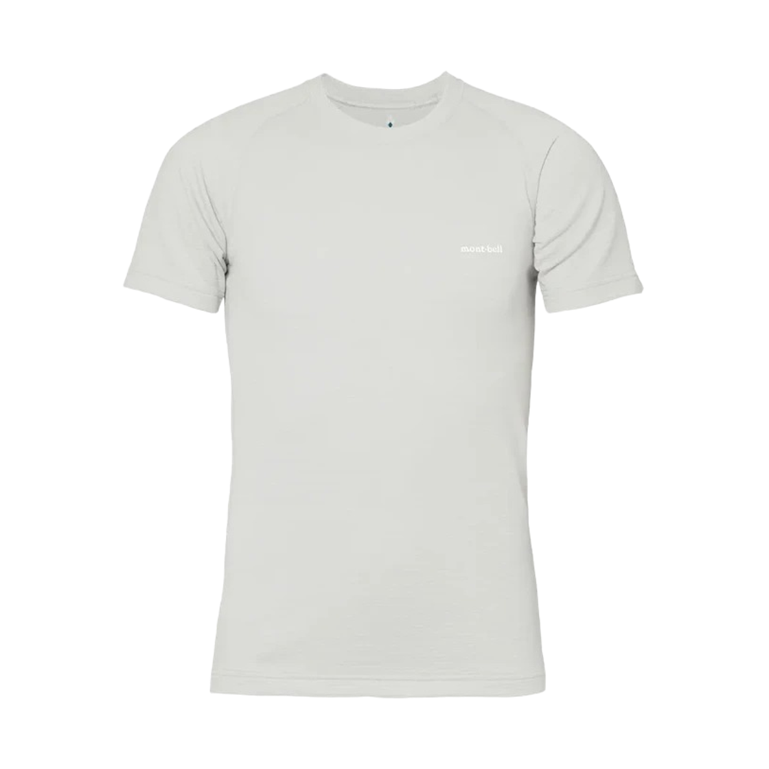 1107781 Montbell Zeo-Line Middle Weight T-Shirt Light Gray