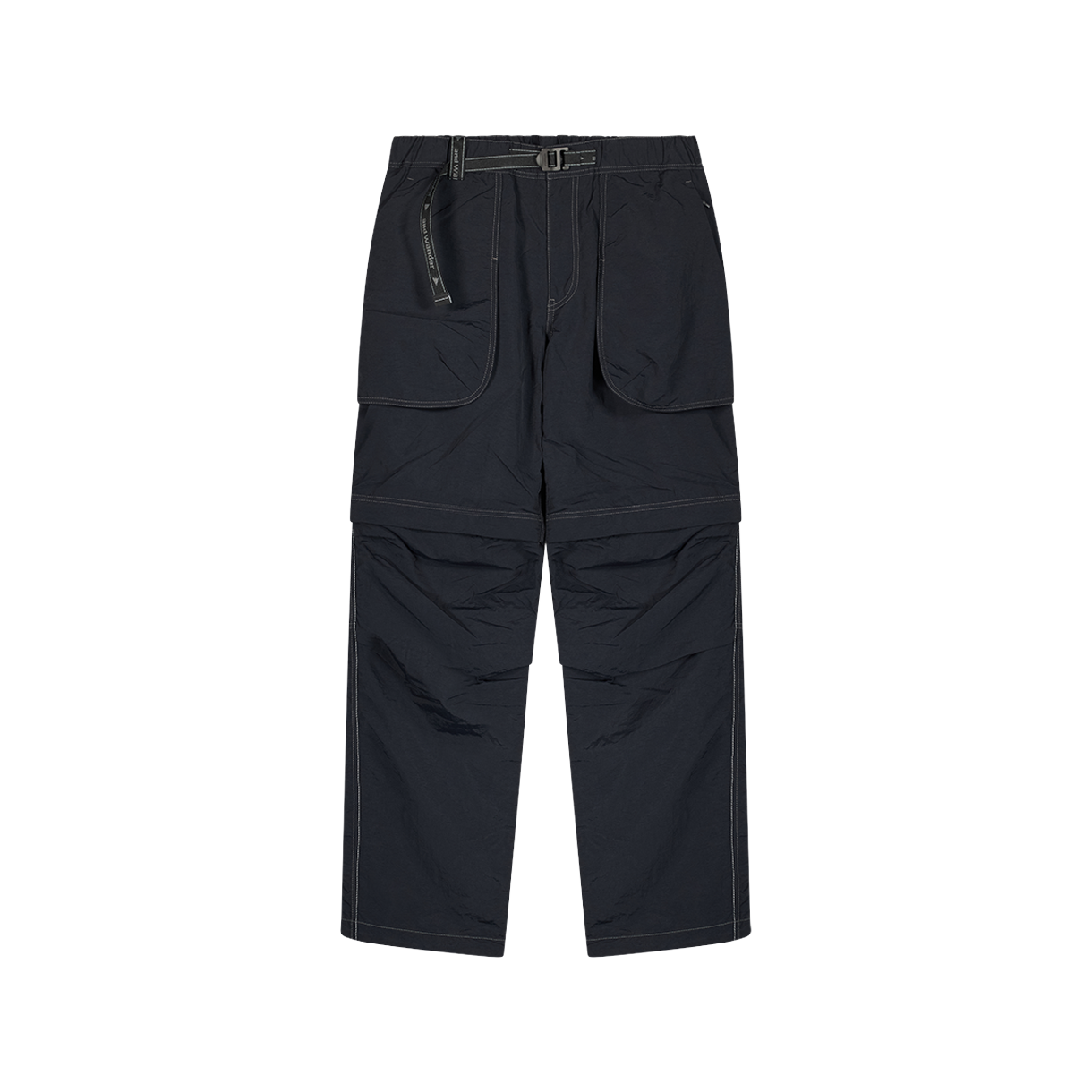 앤드 원더 039 Ny 태피터 하이커 투웨이 팬츠 블랙 - 26SS(And Wander 039 Ny Taffeta Hiker 2Way Pants Black - 26SS)