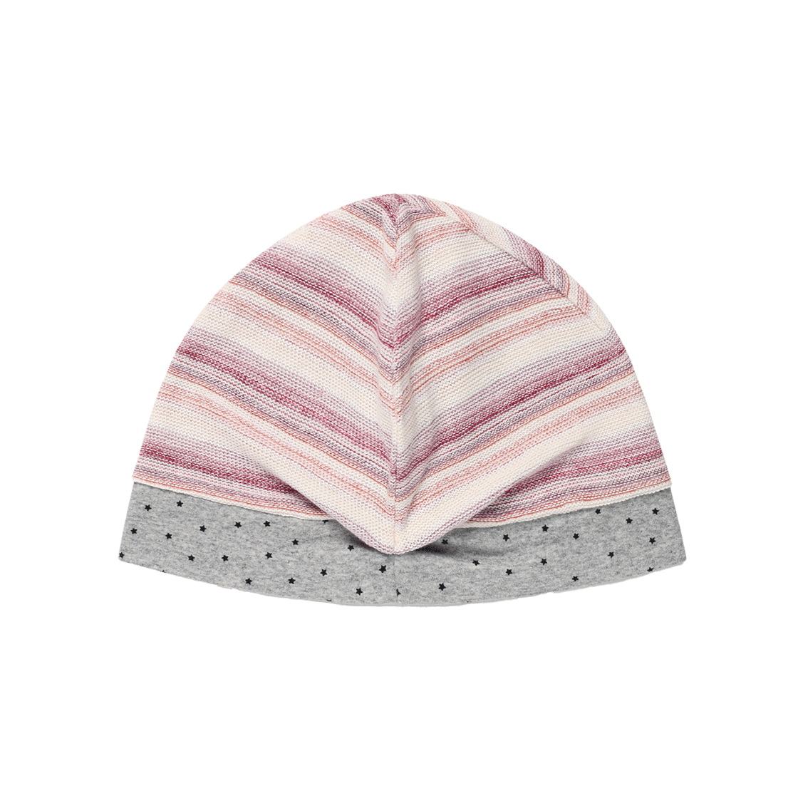 카비시 트윈 스타 스트라이프 비니(CAVISH Twin Star Striped Beanie Pink) - 2