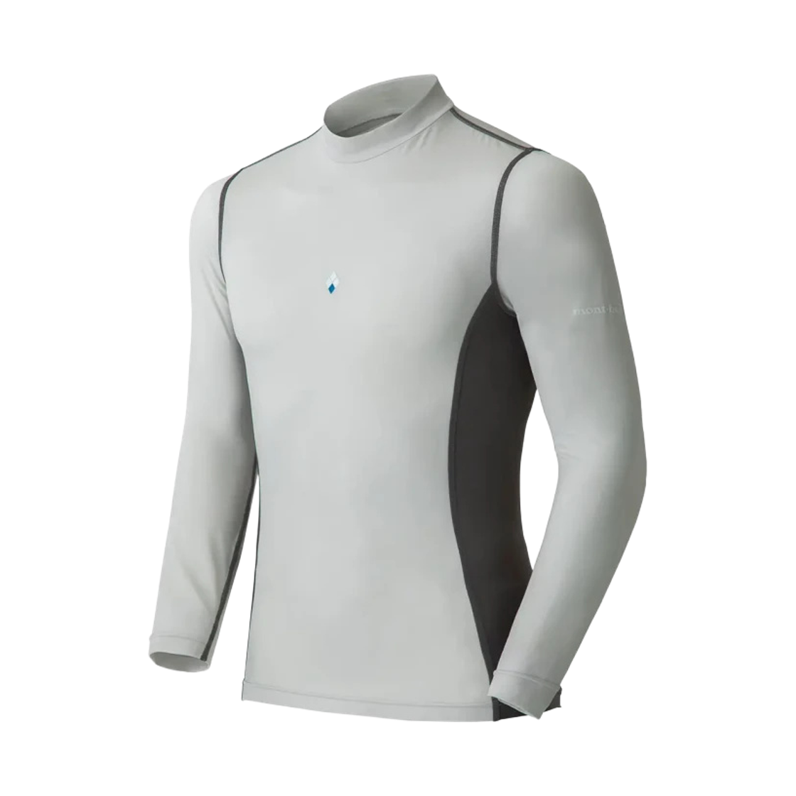 몽벨 아쿠아 바디 롱슬리브 셔츠 화이트 스모크(Montbell Aqua Body Long Sleeve Shirt White Smoke) - 1