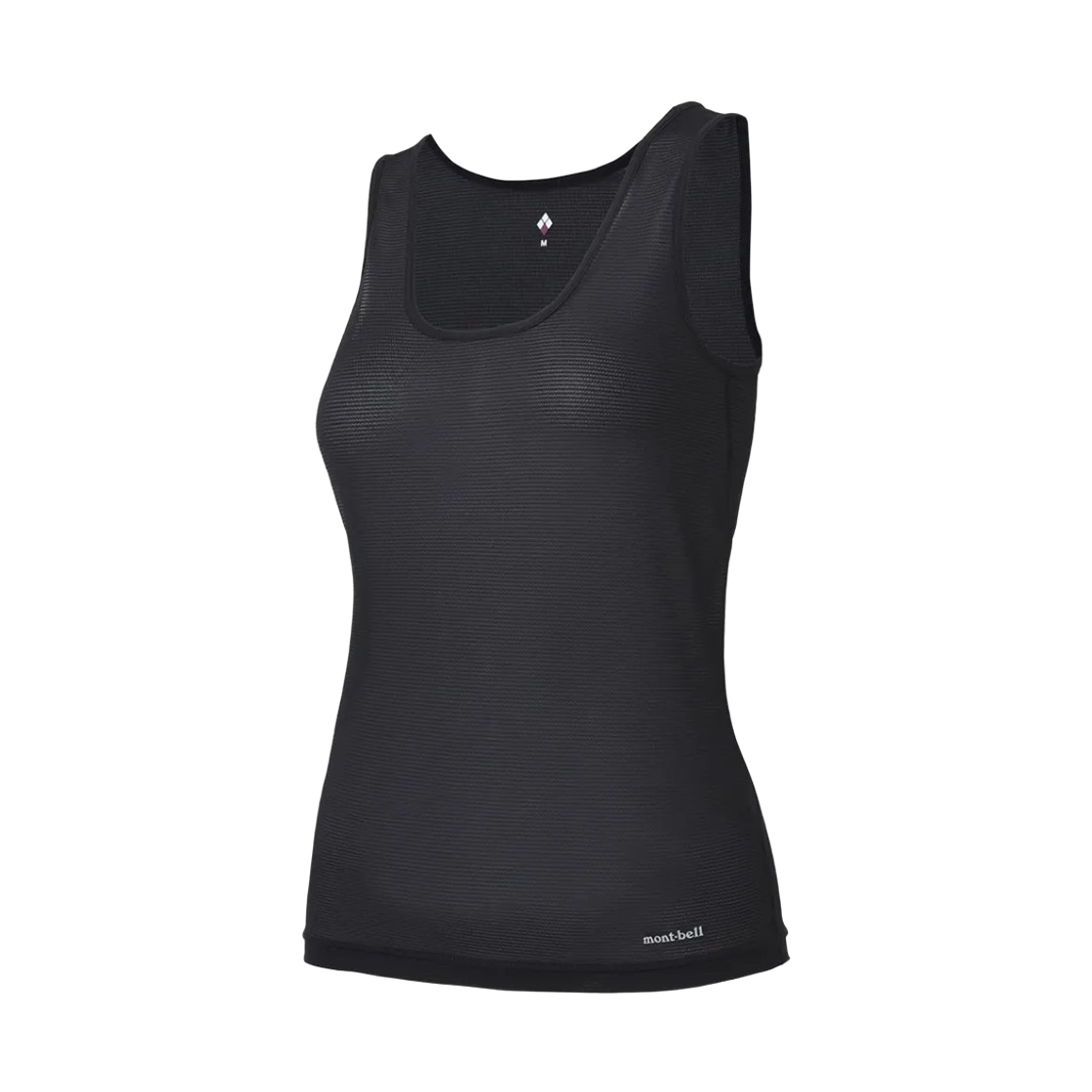 1107757 (W) Montbell Zeo-Line Cool Mesh Tank Top Black