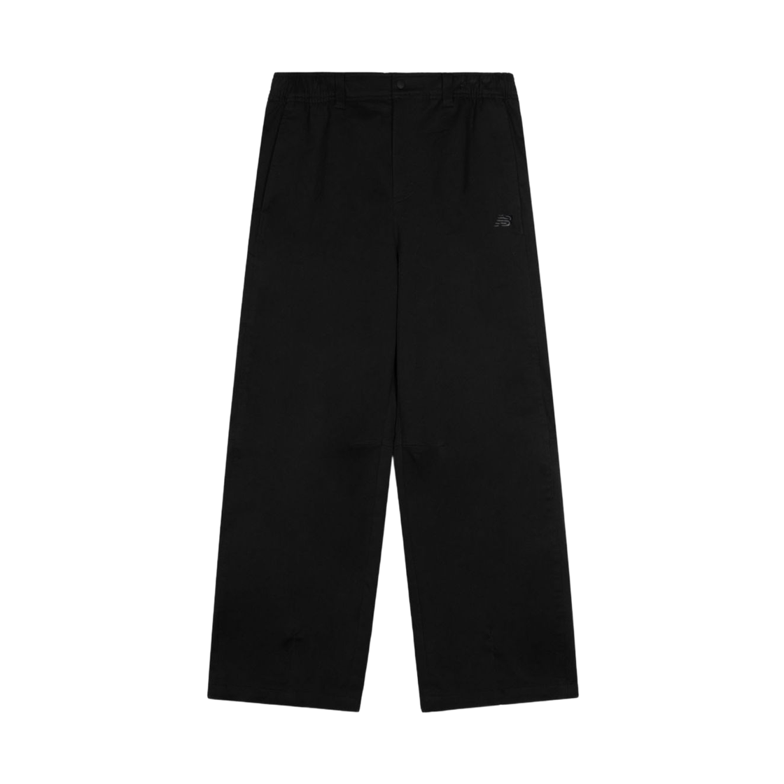 뉴발란스 뉴 그레이 커브드 와이드 치노 팬츠 블랙(New Balance New Grey Curved Wide Chino Pants Black)
