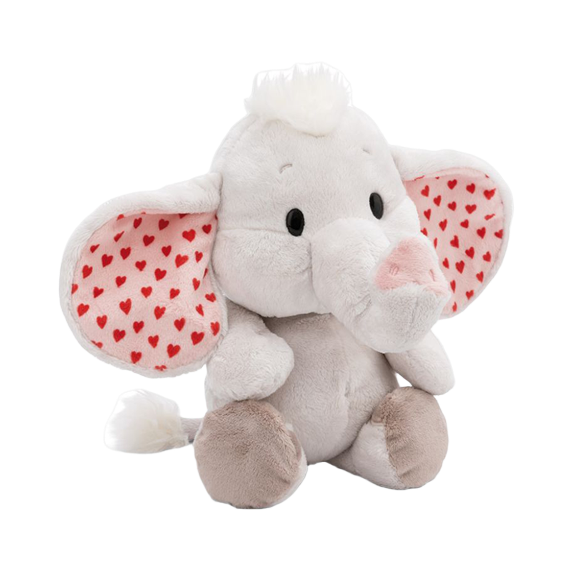 니키 코끼리 리어 인형 48cm([KREAM 단독] NICI Soft toy Love elephant light grey 48cm dangling GREEN) - 2