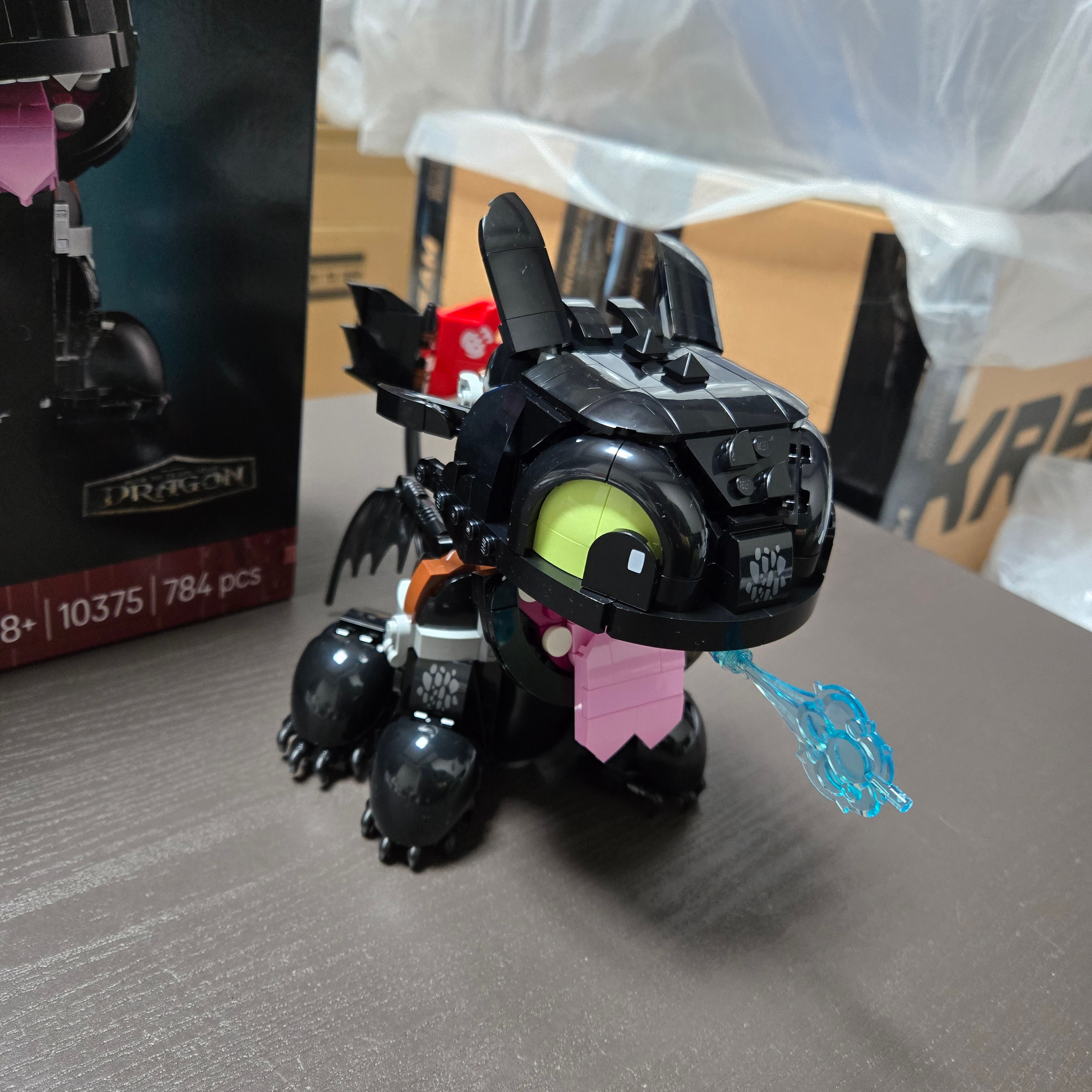 Lego How to Train Your Dragon Toothless 착용 스타일 - 2