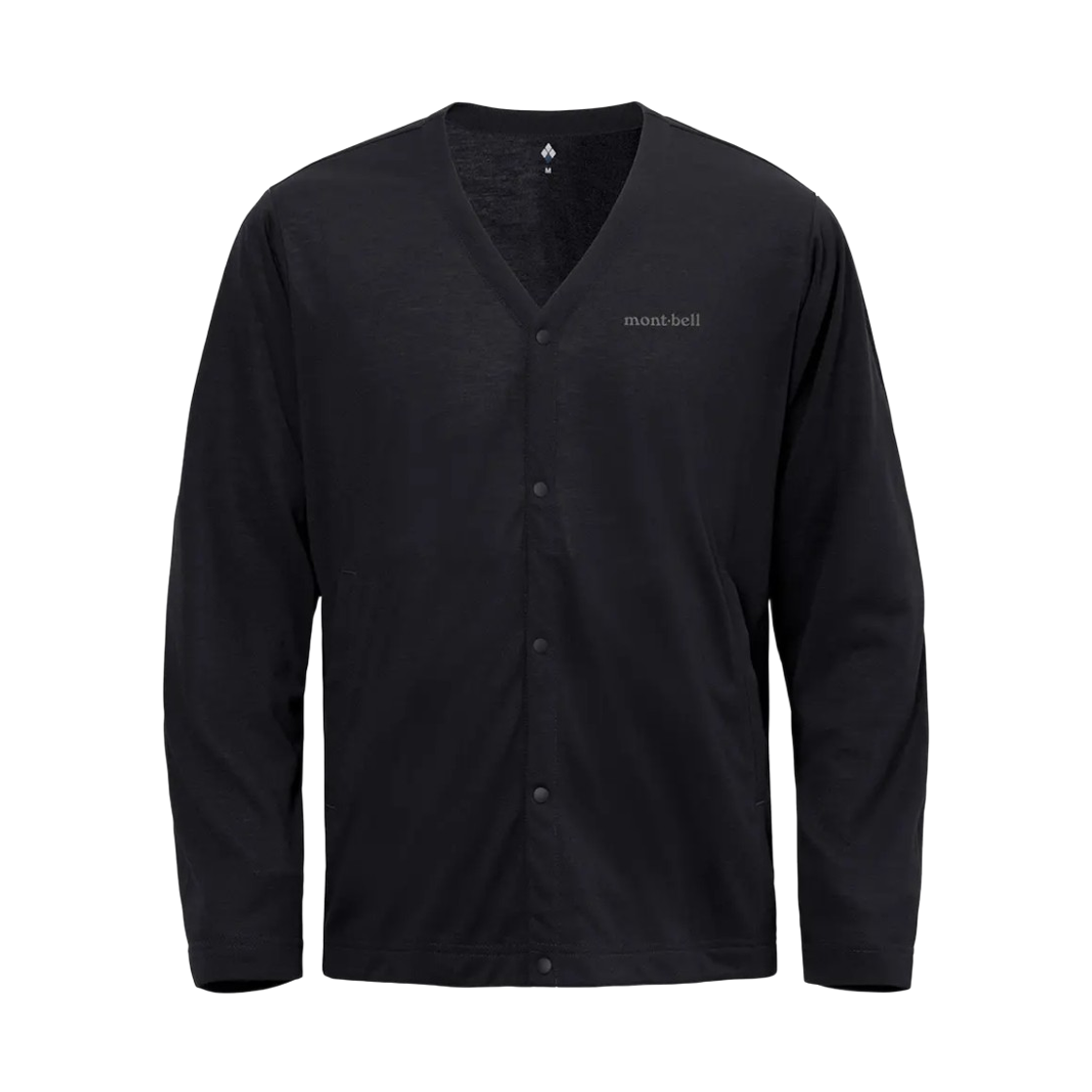 1114683 Montbell Wickron Cardigan Black