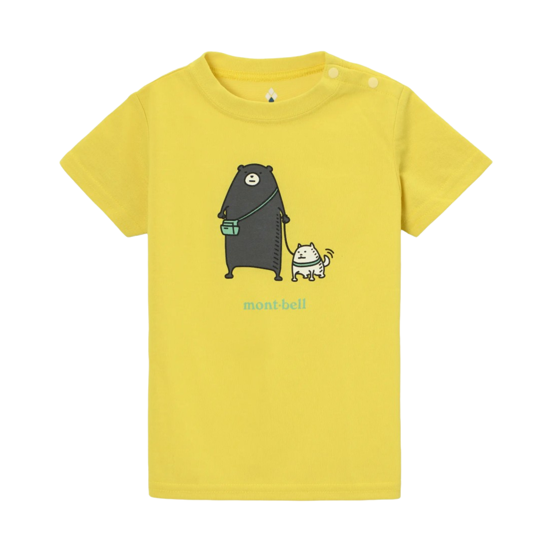 1114967 (Baby) Montbell Wickron Walk T-Shirt Yellow