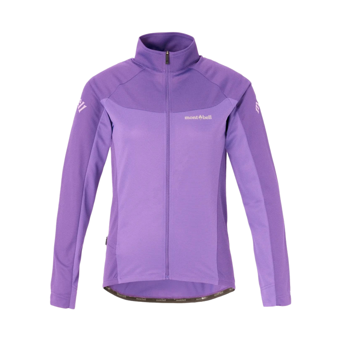 1130722 (W) Montbell Cycool Long Sleeve Zip Shirt Lavender