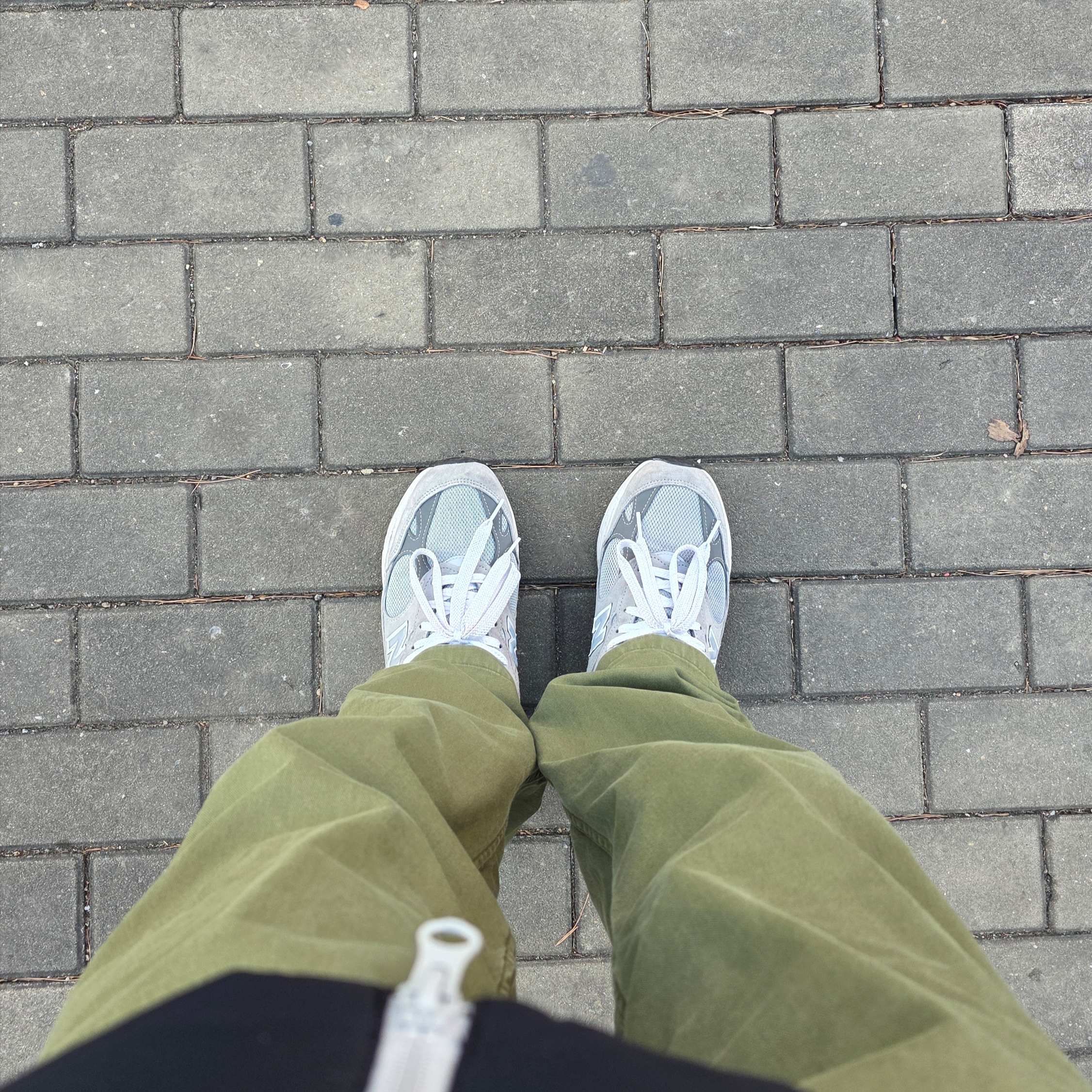 New Balance 993 Made in USA Grey - D Standard 착용 스타일