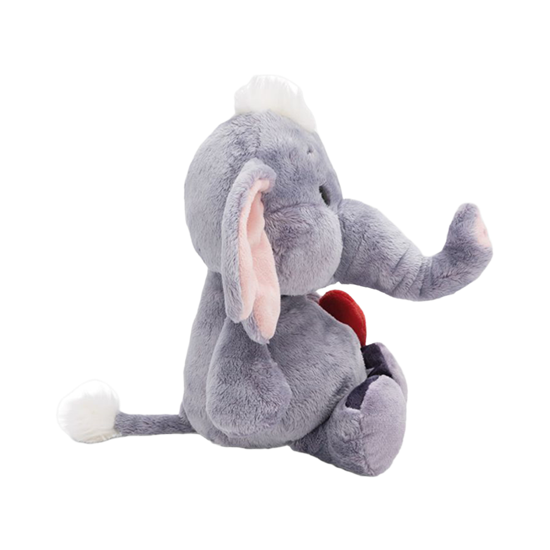 [KREAM 단독] 니키 코끼리 루크 인형 32cm([KREAM 단독] NICI Soft toy Love elephant w/ magnet heart dark grey 32cm dangling GREEN) - 3