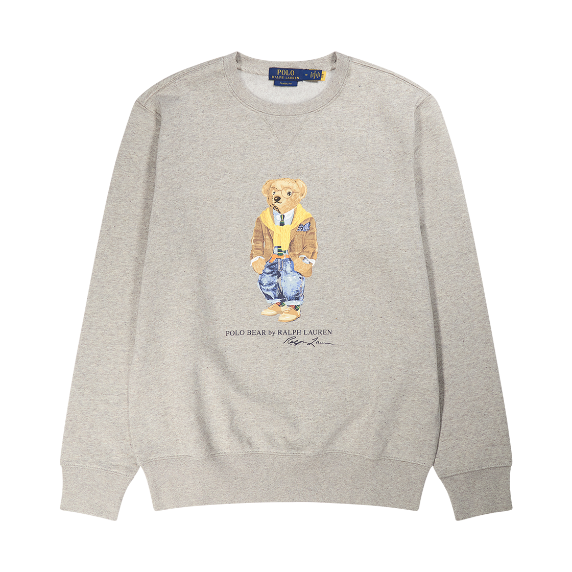 [10%적립] 폴로 랄프 로렌 폴로 베어 플리스 스웨트셔츠 그레이 - 26SS([10%적립] Polo Ralph Lauren Polo Bear Fleece Sweatshirt Grey - 26SS)