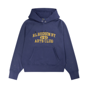 [10%적립] Polo Ralph Lauren Vintage Fit Fleece Graphic Hoodie Navy - 26SS