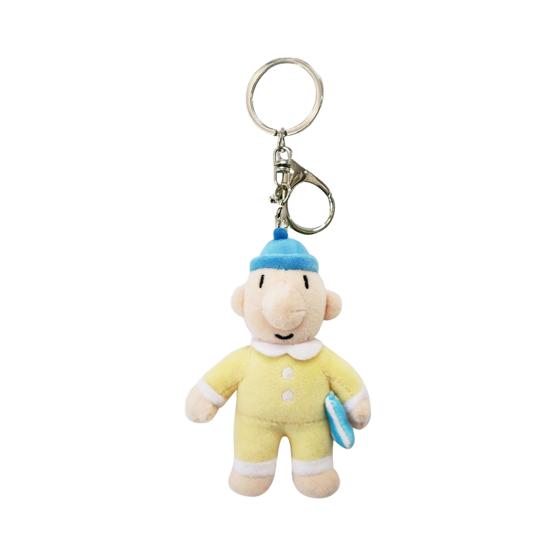 패트와매트 파자마 패트 Yellow 키링 인형 12cm Dream C&C Pat&Mat Pajama Keyring 12cm