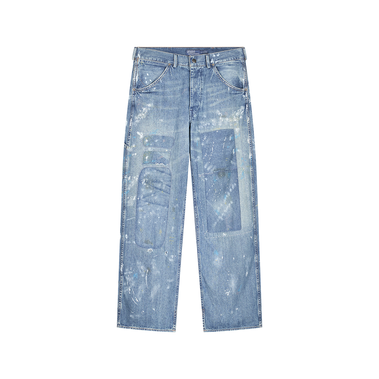 [10%적립] 폴로 랄프 로렌 릴렉스드 핏 디스트레스드 카펜터 진 블루 - 26SS([10%적립] Polo Ralph Lauren Relaxed Fit Distressed Carpenter Jean Blue - 26SS)