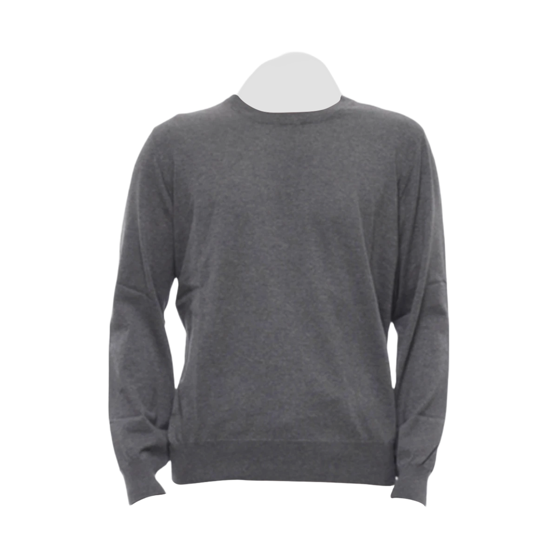 M2900100 CG217 25S [15% 쿠폰] Brunello Cucinelli Cotton Crewneck Sweater Dark Grey