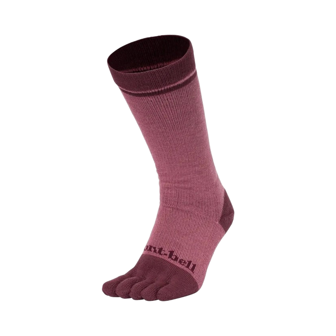1118869 (W) Montbell Wickron Walking 5 Toe Socks Pink