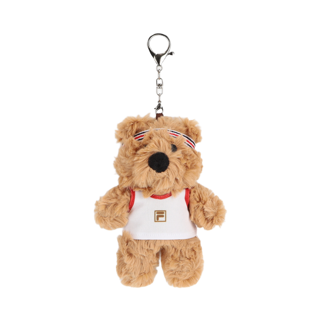 1100FS261EQ01X001260 [6% 적립] FILA Teddy Bear Keyring Beige