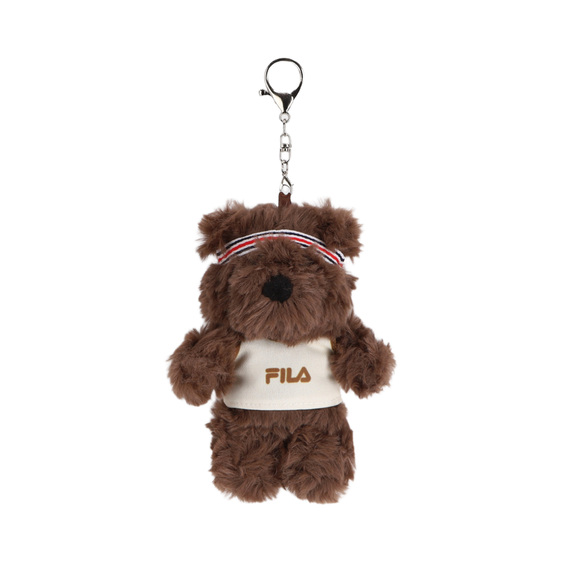 1100FS261EQ01X001234 [6% 적립] FILA Teddy Bear Keyring Brown