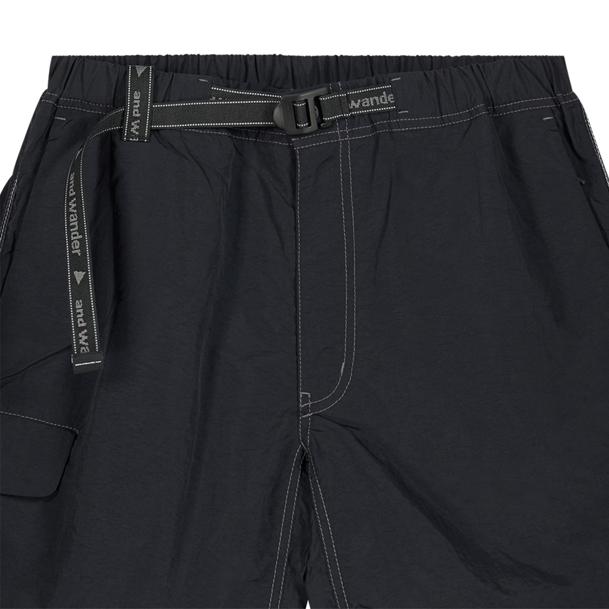 앤드 원더 041 Ny 태피터 하이커 쇼트 팬츠 블랙 - 26SS(And Wander 041 Ny Taffeta Hiker Short Pants Black - 26SS) - 3
