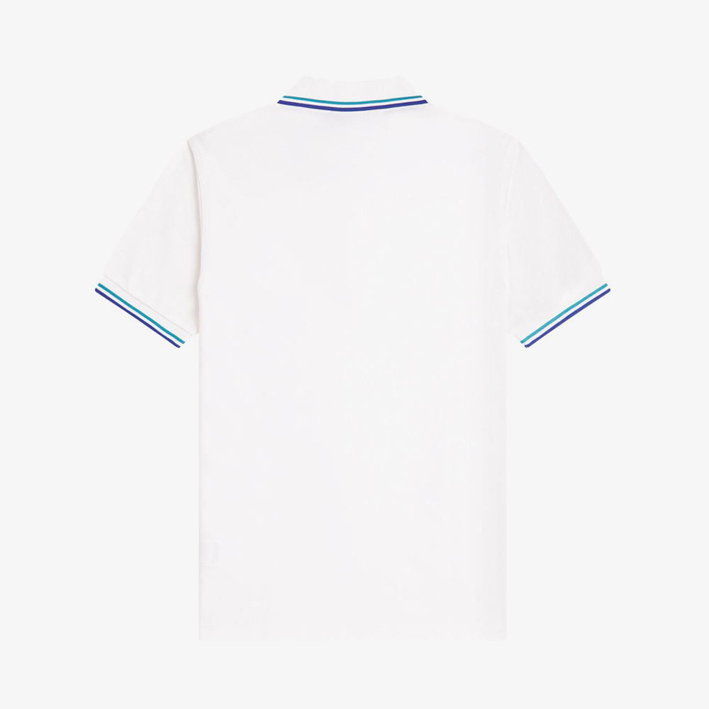 프레드페리 M3600 트윈 팁 프레드페리 셔츠 스노우화이트 딥민트 소호이클립스(Fred Perry Twin Tipped Fred Perry Shirt Snow White Deep Mint Soho Eclipse) - 5