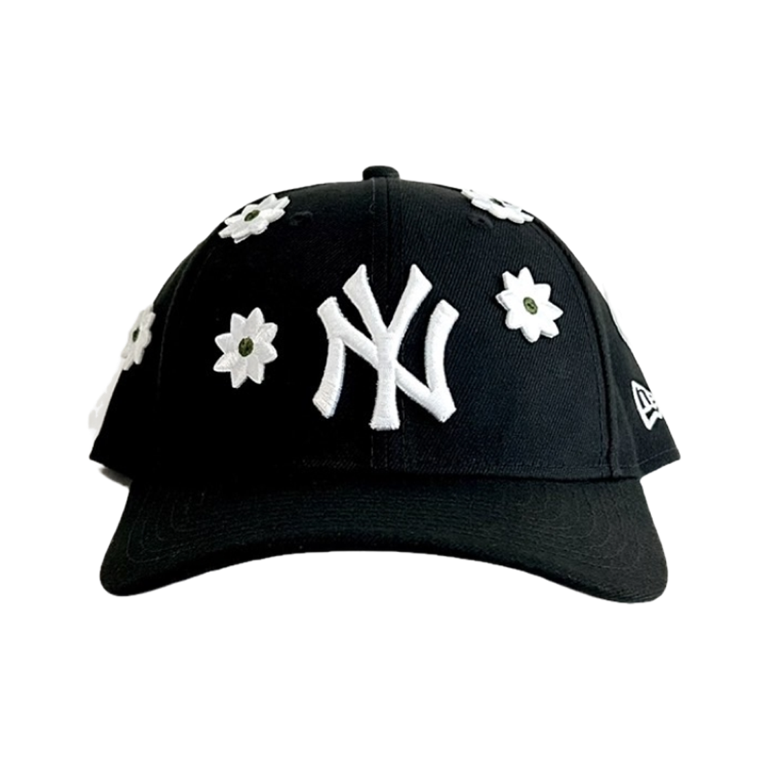 N-9forty-GR [KREAM 단독] NICK GEAR 3D Flower Cap Black (Green Badge)