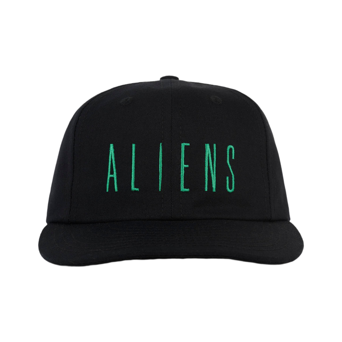 브레인 데드 x 에이리언즈 6패널 햇 블랙(Brain Dead x Aliens 6 Panel Hat Black)