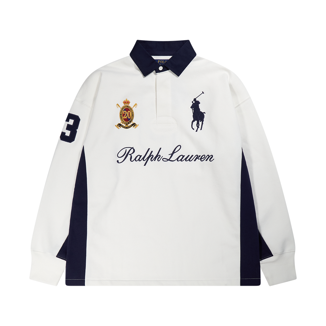 [10%적립] 폴로 랄프 로렌 빅 포니 20주년 기념 스웨트셔츠 화이트 - 26SS([10%적립] Polo Ralph Lauren Big Pony 20th Anniversary Sweatshirt White - 26SS)