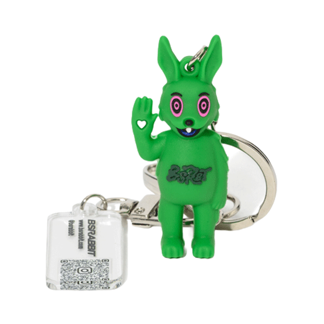 BSR25SSLS001 Bsrabbit Trippy Rabbit Figure Keyring