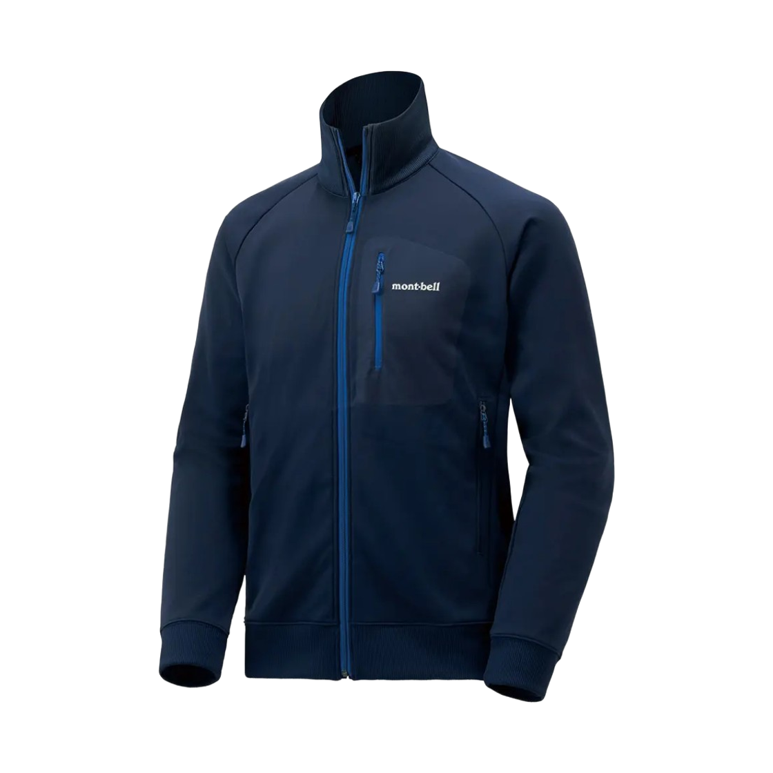 1114390 Montbell Mountain Jersey Jacket Black Navy
