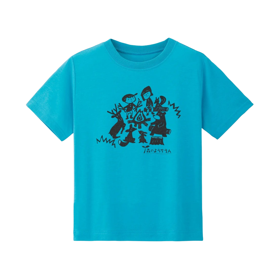 1114870 (Kids) Montbell Wickron Forest Kindergarten T-Shirt #2 Light Blue