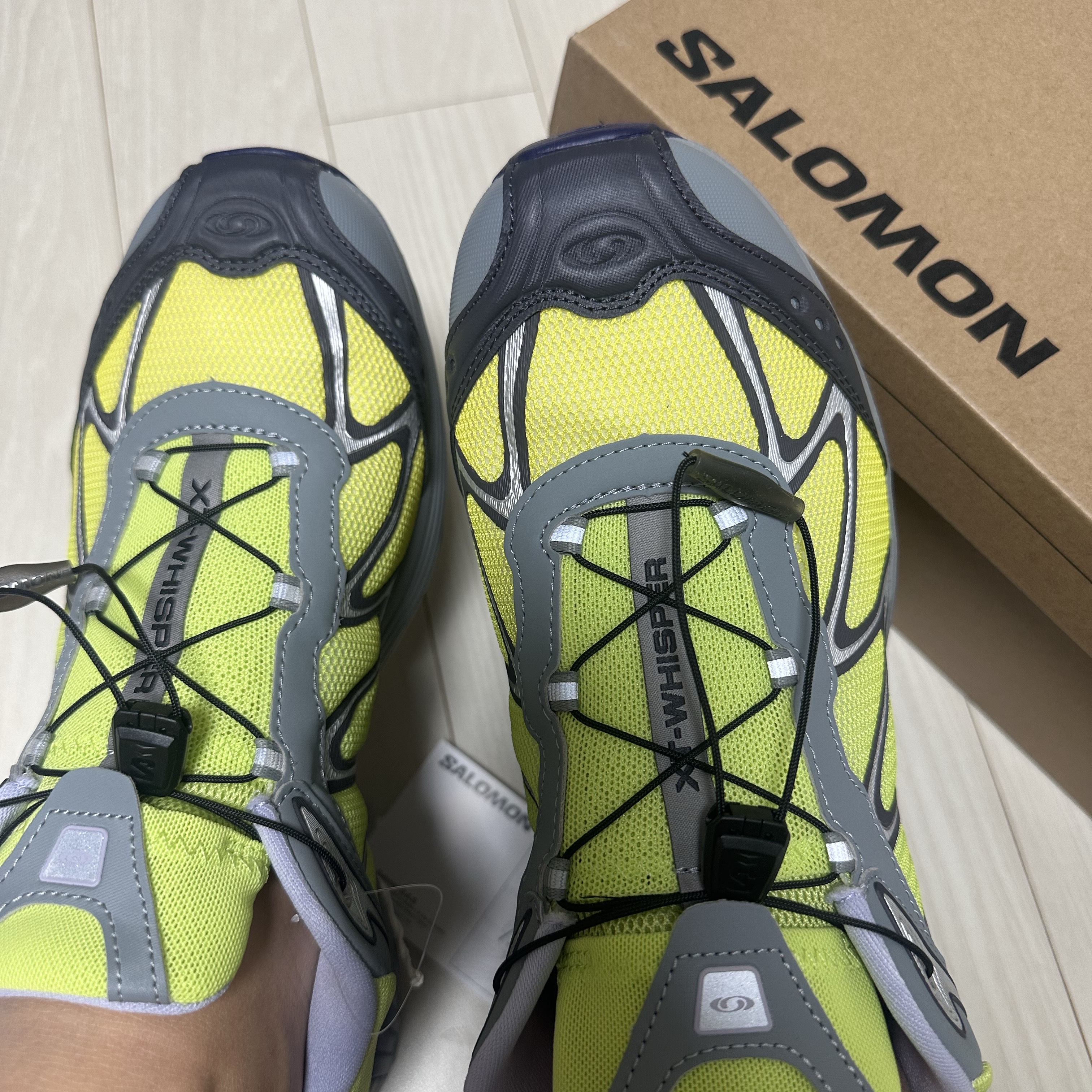Salomon XT-Whisper Sharp Green Monument 착용 스타일 - 3