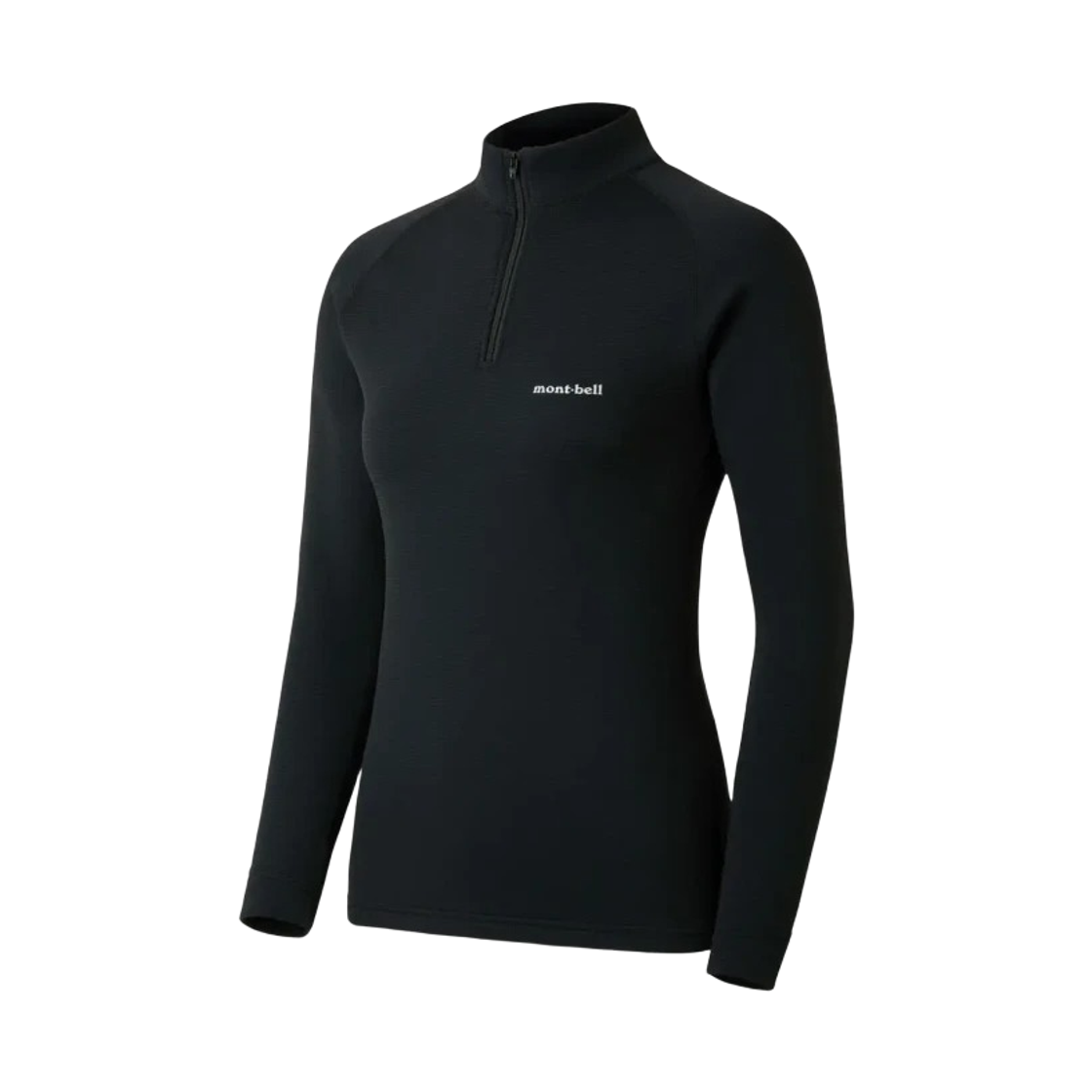 1107715 (W) Montbell Zeo-Line Expedition High Neck Shirt Black