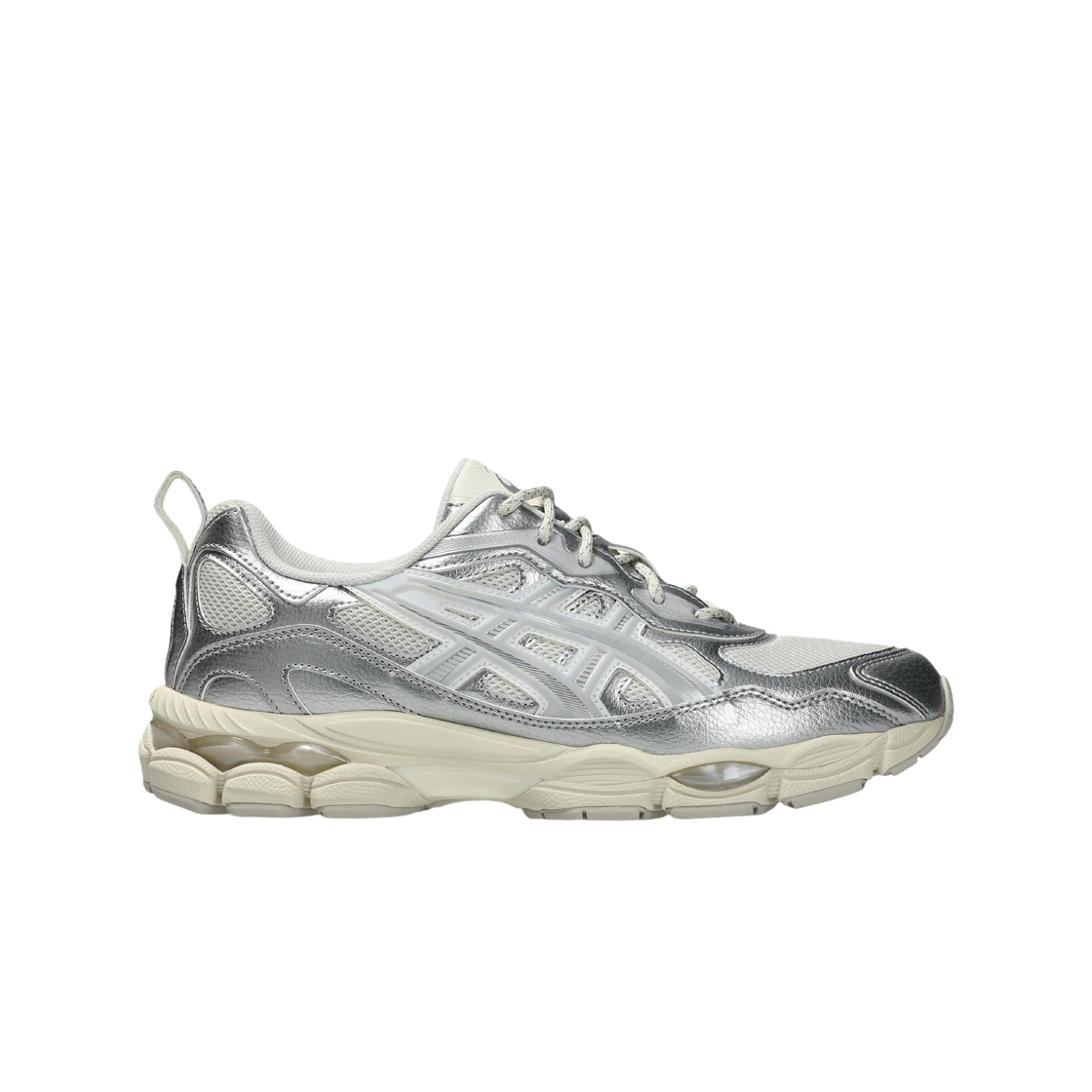 1203A999-100 Asics x Snidel Gel-NYC RGD Cream Pure Silver