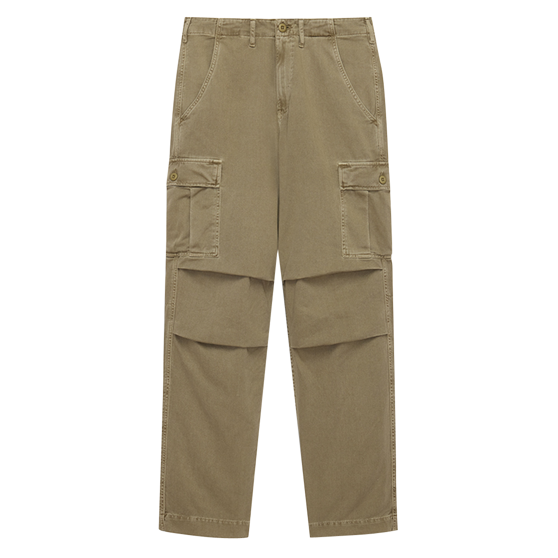 알파 인더스트리 BDU 카고 팬츠 빈티지 카키