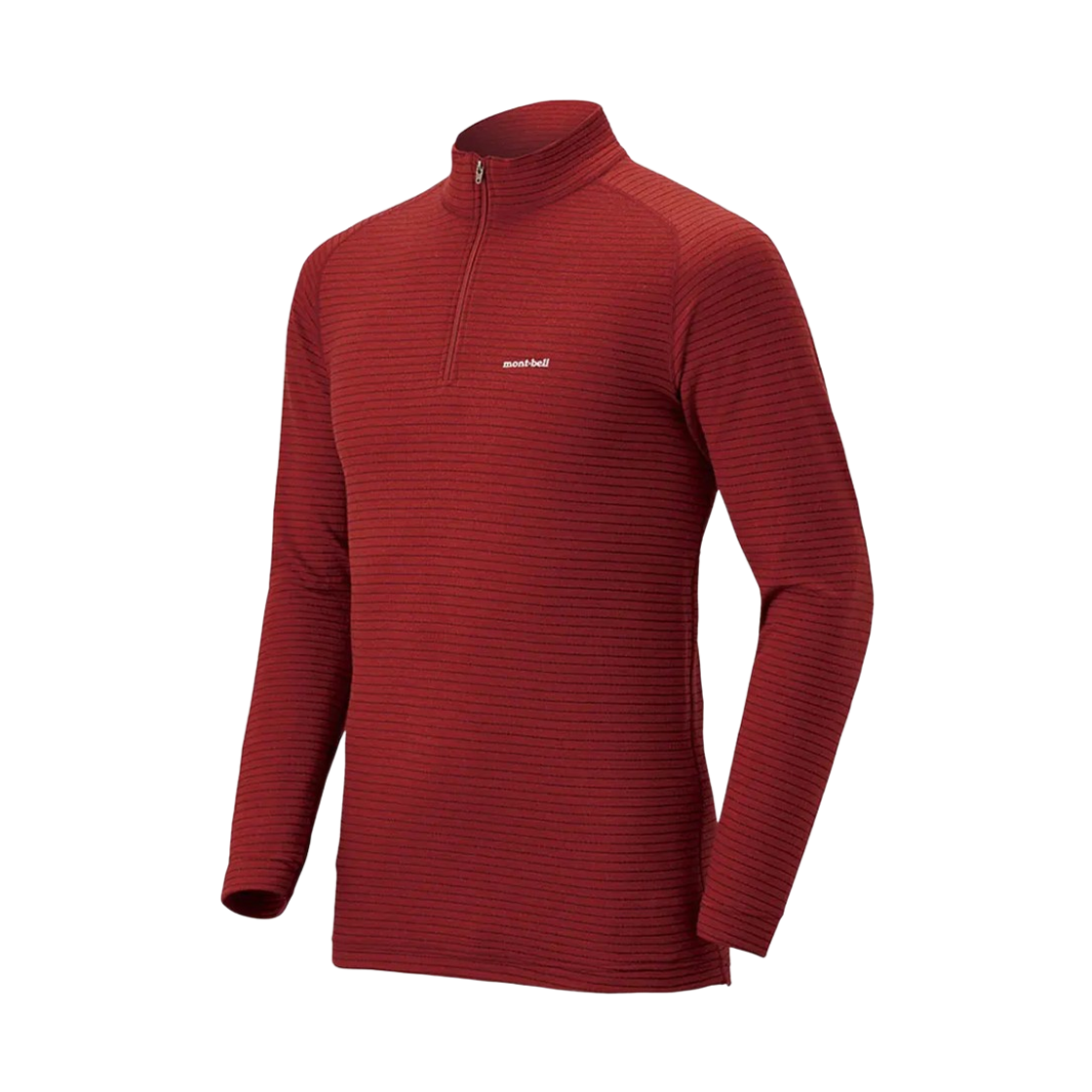 몽벨 슈퍼 메리노 울 익스페디션 하이 넥 셔츠 파프리카(Montbell Super Merino Wool Expedition High Neck Shirt Paprika)