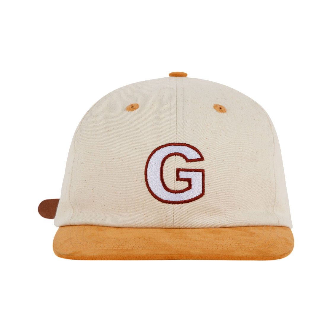 FW25H1007-CRM Golf Wang Suede G Hat Cream