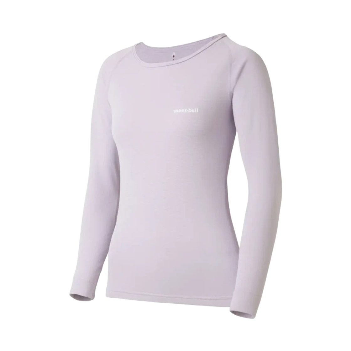 1107705 (W) Montbell Zeo-Line Middle Weight Round Neck Shirt Lavender