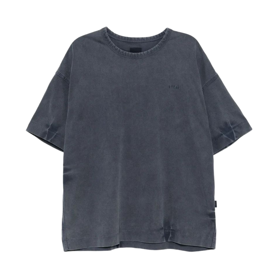 준지 로고 프린트 티셔츠 P 블루(Juun.J Logo Print T-Shirt P Blue) - 1