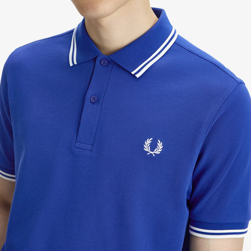 프레드페리 M3600 트윈 팁 프레드페리 셔츠 소호이클립스 스노우화이트(Fred Perry Twin Tipped Fred Perry Shirt Soho Eclipse Snow White) - 4