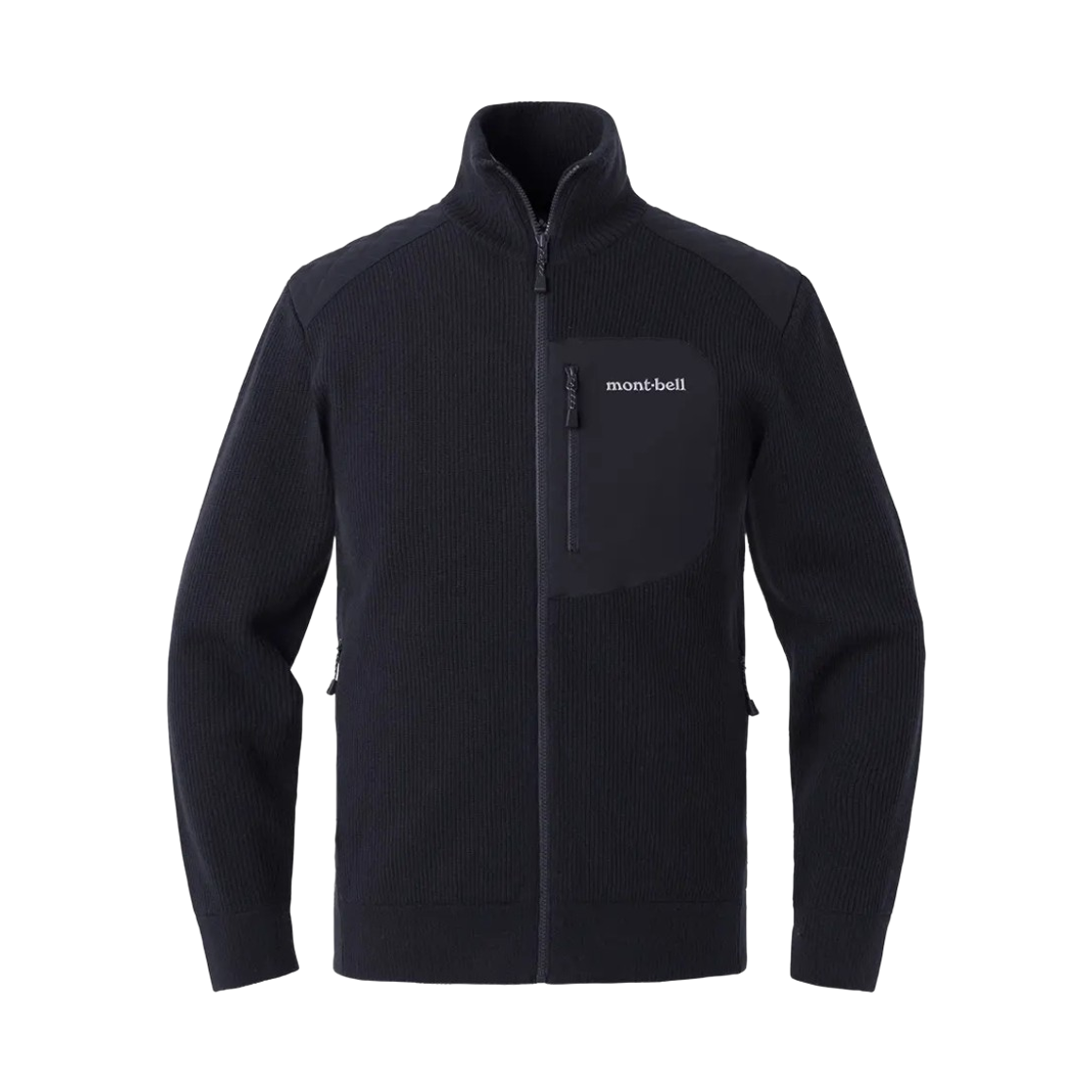 1106759 Montbell Mittellegi Full-Zip Sweater Black
