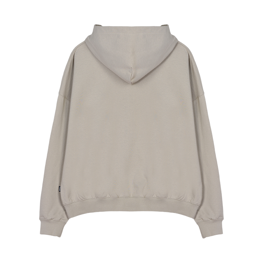 도미넌트 미드나잇 홀스 그래픽 후드 집업 베이지(Dominant Midnight Horse Graphic Hoodie Zip-Up Beige) - 2