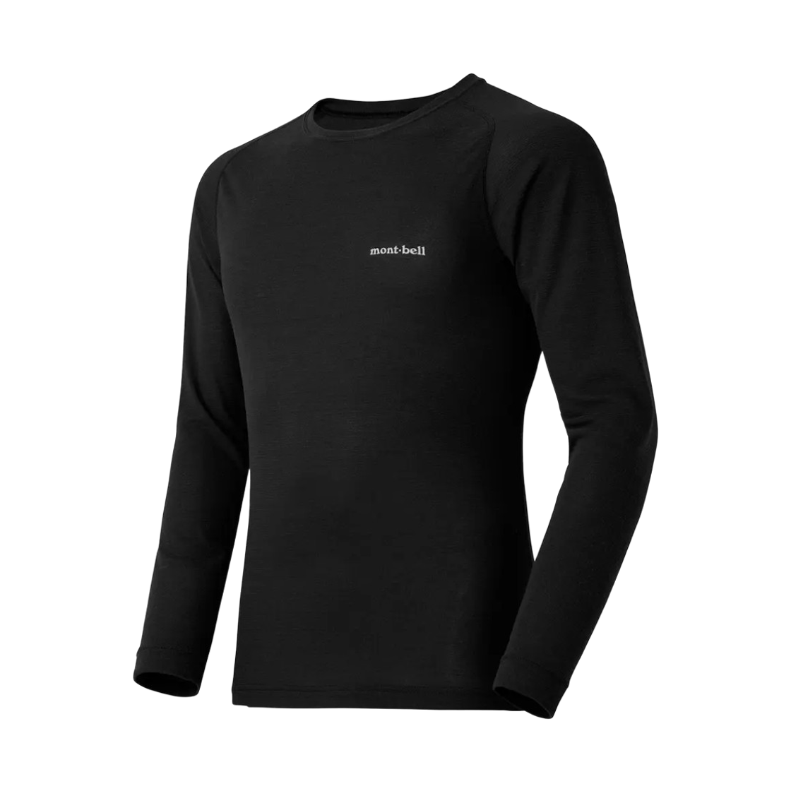 2307125 Montbell Zeo-Line Light Weight Round Neck Shirt Black