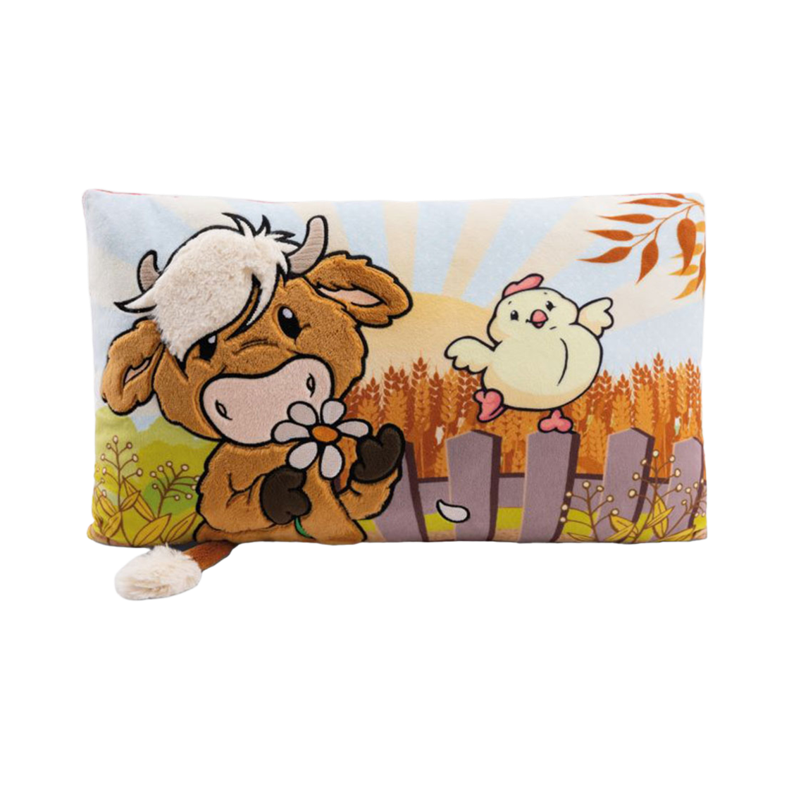 니키 맥모레&에그위나 쿠션 43x25cm([KREAM 단독] NICI Macmore & Eggwina Cushion 43x25cm)