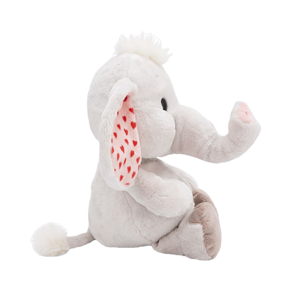 니키 코끼리 리어 인형 48cm([KREAM 단독] NICI Soft toy Love elephant light grey 48cm dangling GREEN) - 3