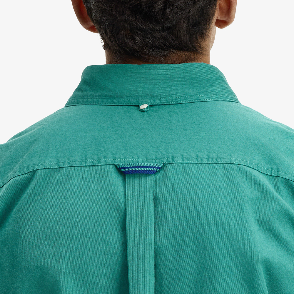 프레드페리 릴랙스드 워시드 트윌 셔츠 딥 민트(Fred Perry Relaxed Washed Twill Shirt Deep Mint) - 5