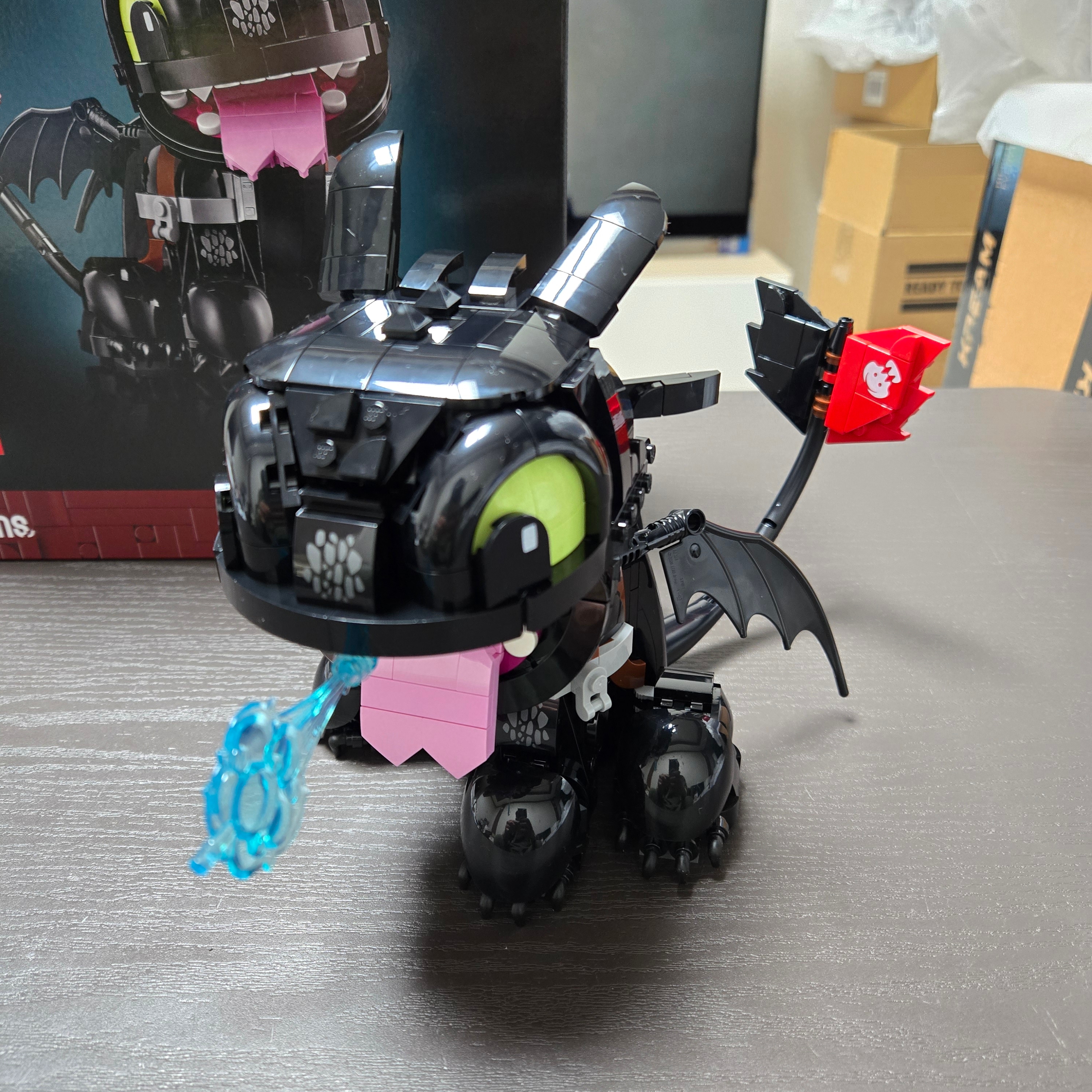 Lego How to Train Your Dragon Toothless 착용 스타일 - 1