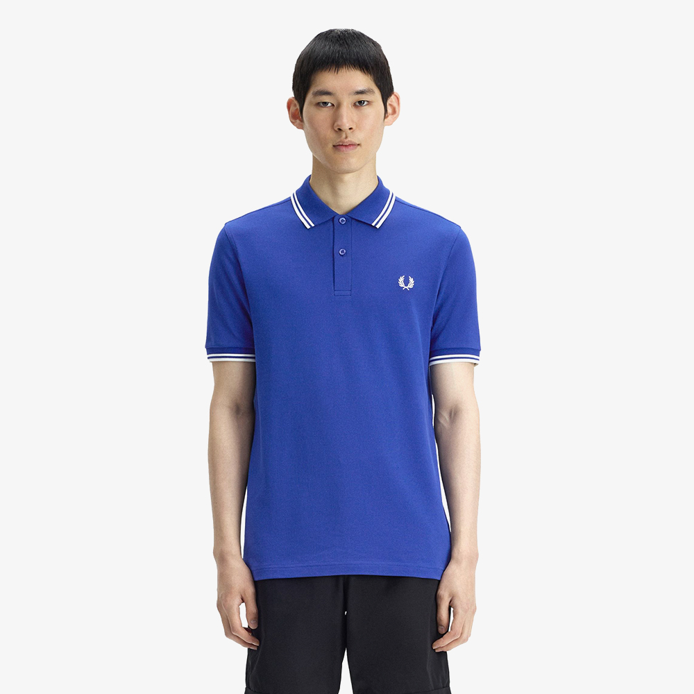 프레드페리 M3600 트윈 팁 프레드페리 셔츠 소호이클립스 스노우화이트(Fred Perry Twin Tipped Fred Perry Shirt Soho Eclipse Snow White) - 2